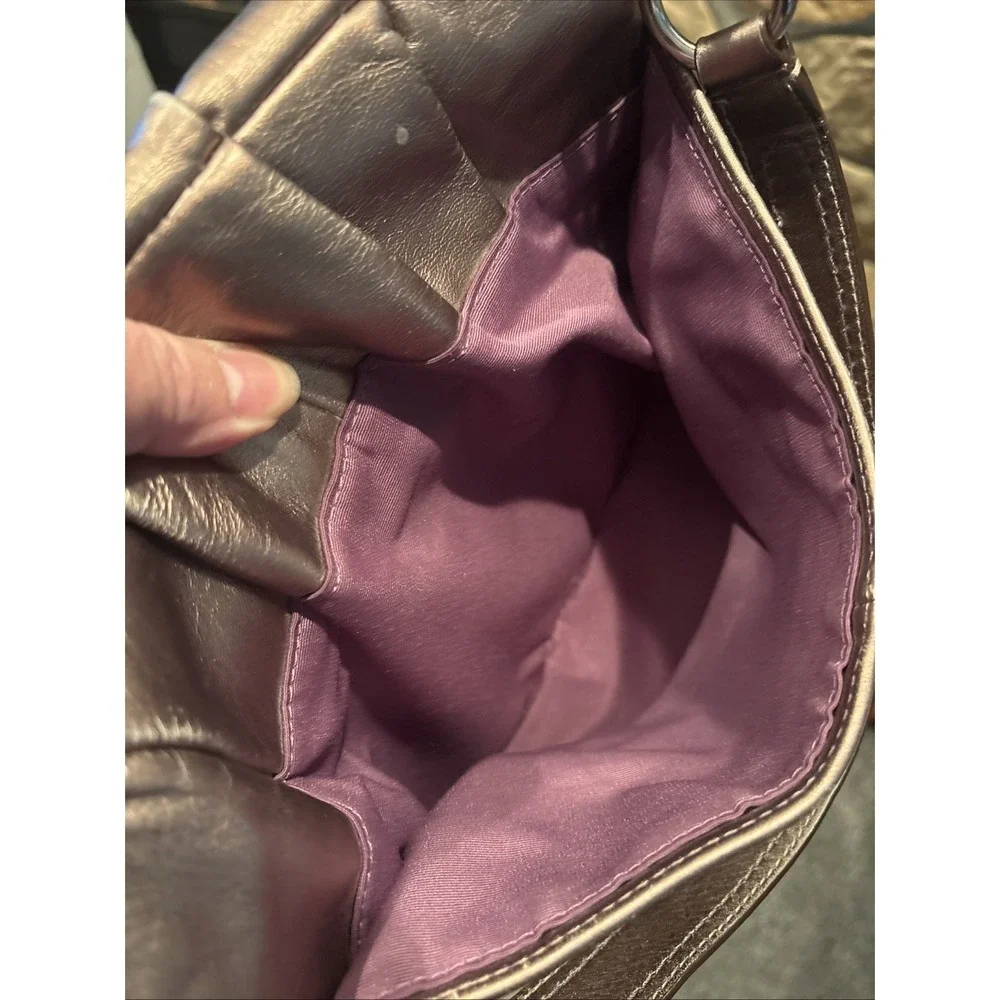 Coach Women's Metallic Medium Soho Soft Leather Hobo Hand Shoulder Bag